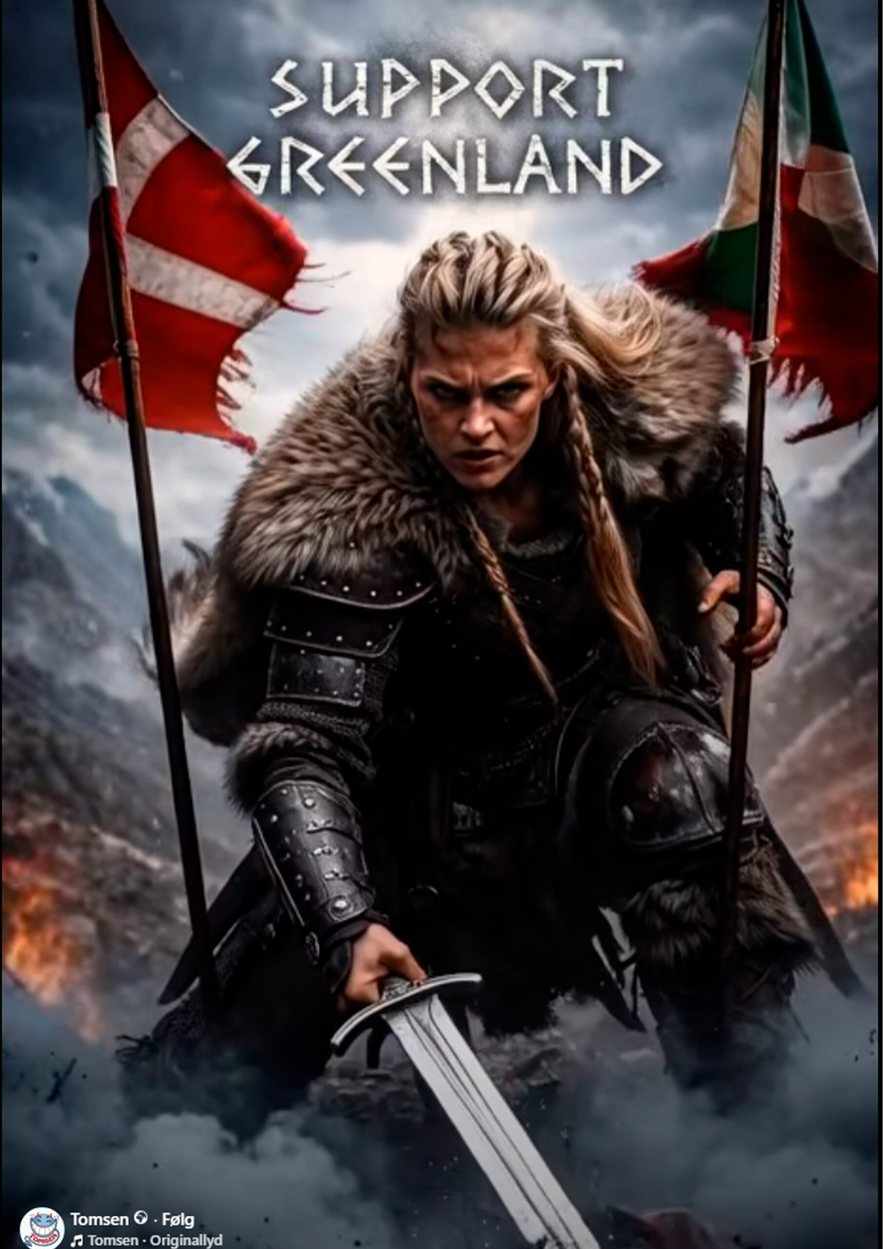 Henning støtter Grønland